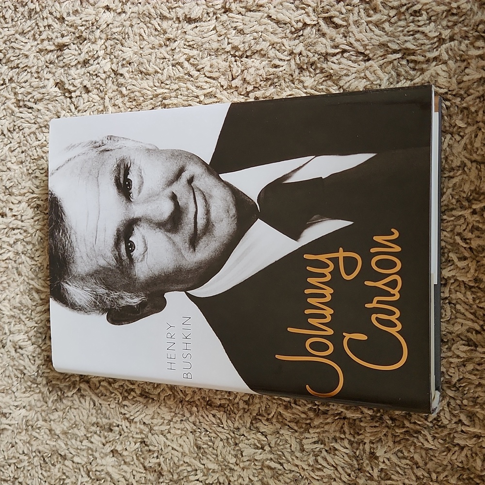 Johnny Carson Hardback Book
